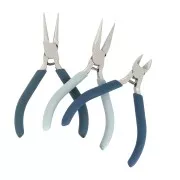 Kit of 3 pliers in Perles & Co pocket Blue x1
