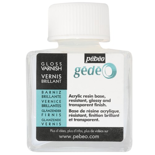 Gédéo Gloss Varnish - Clear x75ml