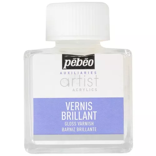 Waterborne gloss varnish - Artist Acrylics - Transparent x75ml