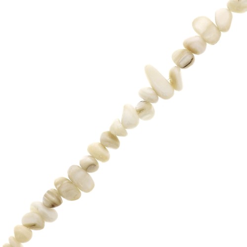 Mother-of-Pearl Chip beads x80cm