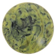 18mm Round glass cabochon by Puca® - Black Stony Beige Yellow x1|raw }}