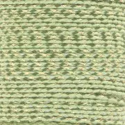 Gold - Cordon en coton tressé et fil métallisé 1.5 mm - Multi Vert - Doré x1m Cordon en coton tressé et fil métallisé 1.5 mm - Multi Vert - Doré x1m