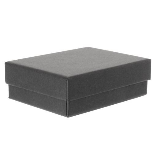 8.5x6.5x3cm Fancy jewelry box for set - Black x1