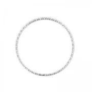 Ring decorated 25mm 925 Sterling Silver x1