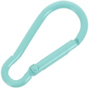 46x22mm Aluminum Lobster Clasp - Turquoise x1