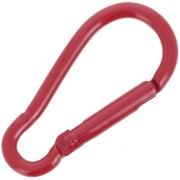 46x22mm Aluminum Lobster Clasp - Red x1
