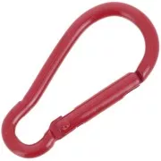 Red - 46x22mm Aluminum Lobster Clasp - Red x1 46x22mm Aluminum Lobster Clasp - Red x1