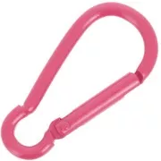 Fuschia - 46x22mm Aluminum Lobster Clasp - Fuchsia x1 46x22mm Aluminum Lobster Clasp - Fuchsia x1