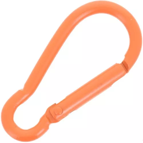 46x22mm Aluminum Lobster Clasp - Orange x1