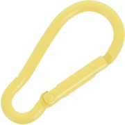 46x22mm Aluminum Lobster Clasp - Yellow x1
