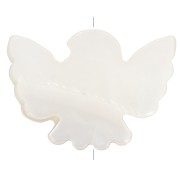 13x18mm mother-of-pearl eagle bead - Natural x1|raw }}