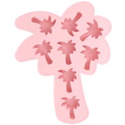 38x30mm Silicone palm tree mold x1