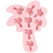 38x30mm Silicone palm tree mold x1