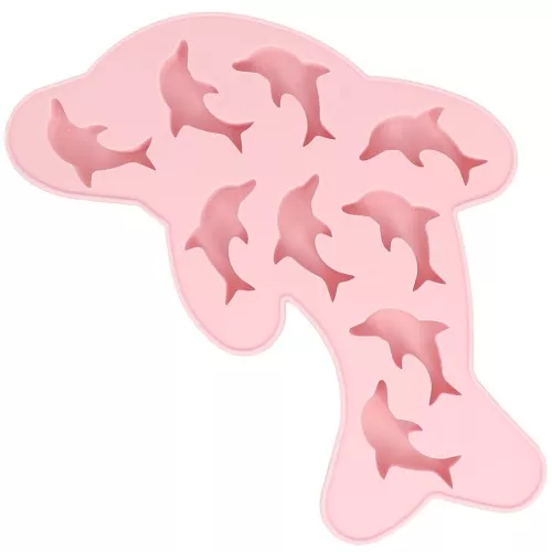 38x32mm Silicone mold for dolphins x1