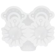 Silicone mold for moon and sun pendants x1|raw }}