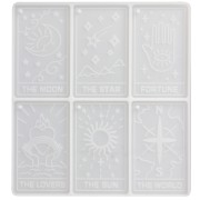 70x40mm Silicone mould for tarot cards x1