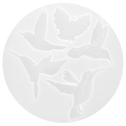 Silicone mold for bird pendants x1|raw }}