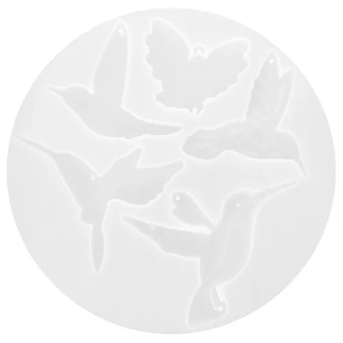 Silicone mold for bird pendants x1