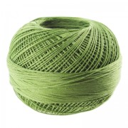 cotton yarn Lizbeth size 20 Medium Leaf Green n°684 x192m
