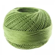 cotton yarn Lizbeth size 20 Medium Leaf Green n°684 x192m