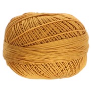 cotton yarn Lizbeth size 20 Gold n°611 x192m