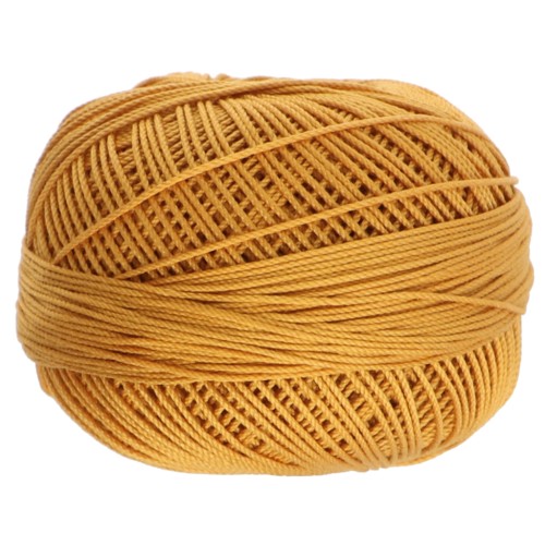 cotton yarn Lizbeth size 20 Gold n°611 x192m