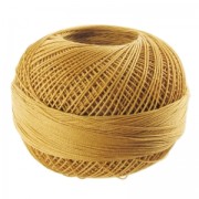 cotton yarn Lizbeth size 20 Harvest Gold n°699 x192m