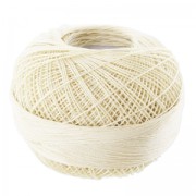 cotton yarn Lizbeth size 20 Ecru n°603 x192m|raw }}