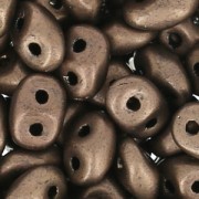 SuperDuo 2.5x5mm Dark Bronze Mat x10g