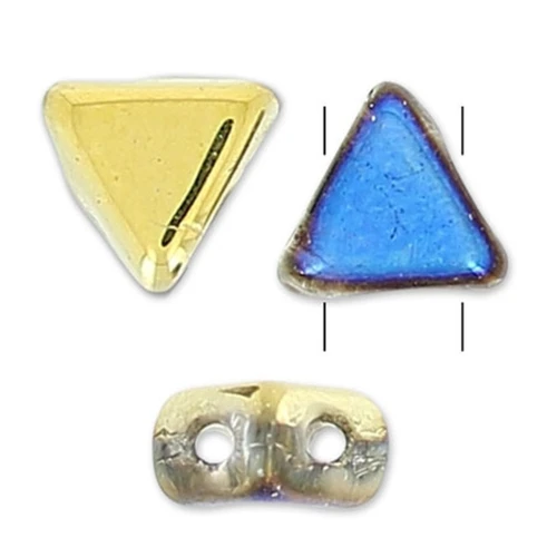 Khéops® par Puca® 6 mm Crystal California Blue x10g