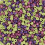 Seed beads mix Miyuki 11/0 - Deep Aubergine x8g|raw }}