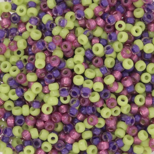 Seed beads mix Miyuki 11/0 - Deep Aubergine x8g