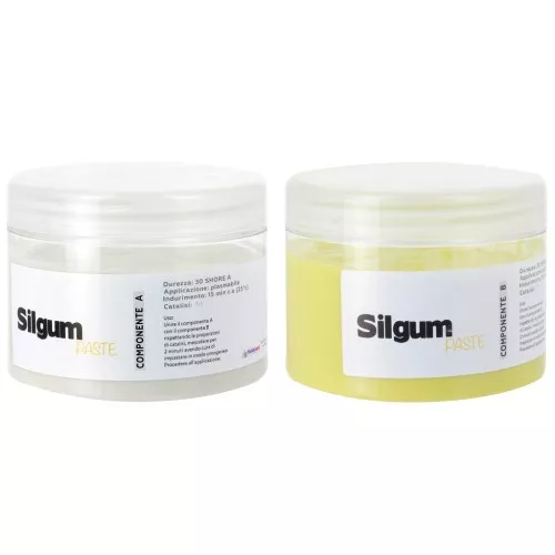 2 components Silgum paste for molding (500gr+500gr) x1