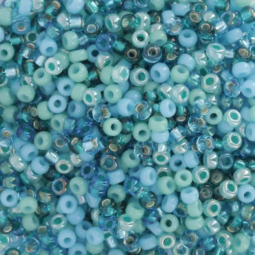 Seed beads mix Miyuki 11/0 - Blue Lagoon x8g