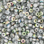 Miyuki Seed beads 11/0 4557 - Crystal Vitrail Matte|raw }}
