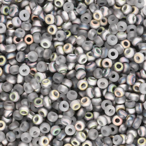 Miyuki Seed beads 11/0 4557 - Crystal Vitrail Matte