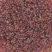 Miyuki Seed beads 15/0 336 - Wine Lined Peridot Luster x8g