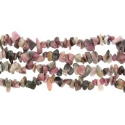 Rhodonite Chip beads 8 - 11 mm x74 cm