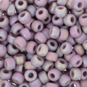 Miyuki Seed beads 6/0 410FR - Opaque Mauve AB Mat x8g
