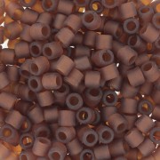 Miyuki Delica 8/0 DBL0764 - Transparent Dark Topaz Mat x8g|raw }}