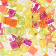 Mix Cubes Miyuki 4 mm SB-MIX-02 - Flamingo Road x10g|raw }}