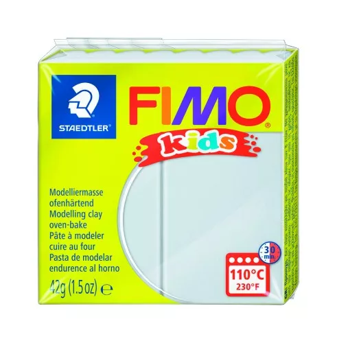 Polymer Clay Fimo Kids 42gr light grey (n°080)