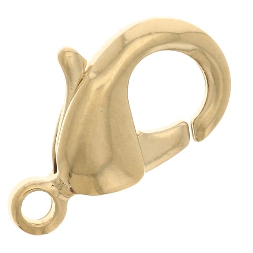 12mm Lobster Clasp - 3 microns Gold plated x1