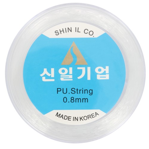 0.80mm Elastic thread - Transparent x50m
