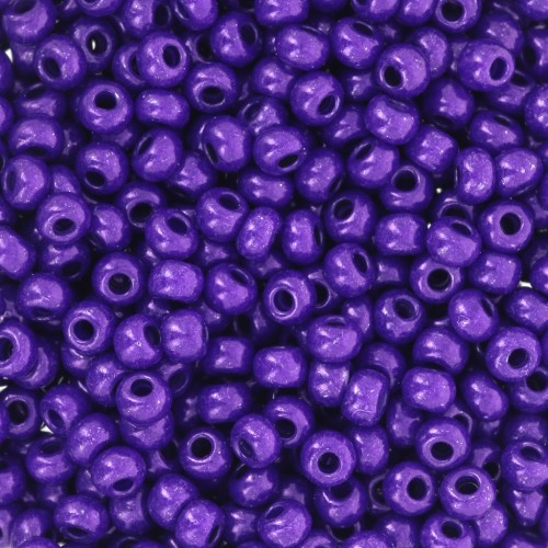 Preciosa Seed Beads 8/0 3 mm - Terra Intensive - Purple x 20 g