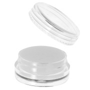 30mm round gemology box for gemstones - Transparent x1