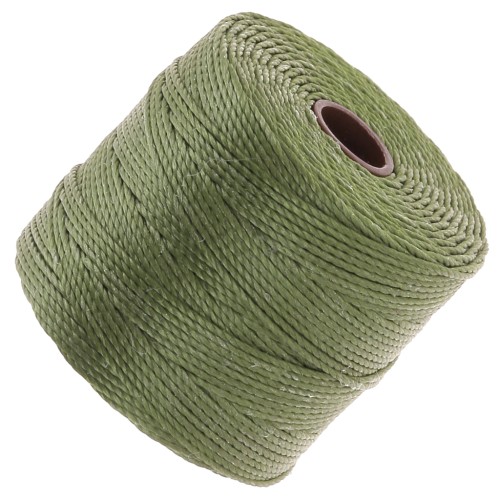 0.5mm S-LON Bead Cord - Olivine x70m