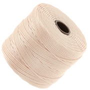0.5mm S-LON Bead Cord - Natural x70m|raw }}