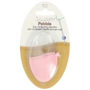 Beading needles n°12 - Pebbles - Steel x4