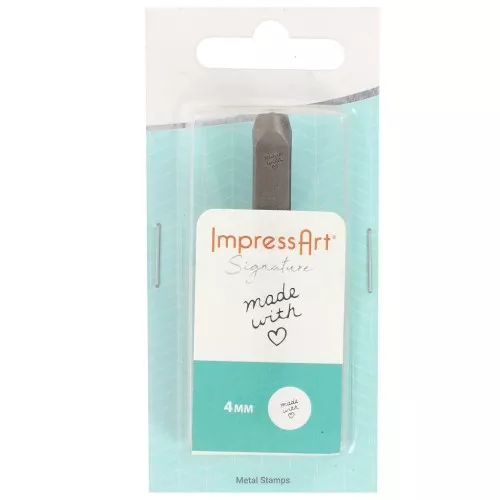 4mm ImpressArt Punch - Made With Love x1